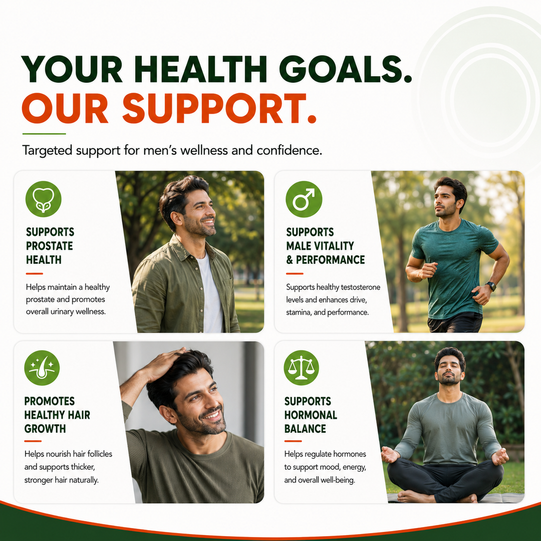 Saw Palmetto 10:1 Extract 1000mg | Supports Men&