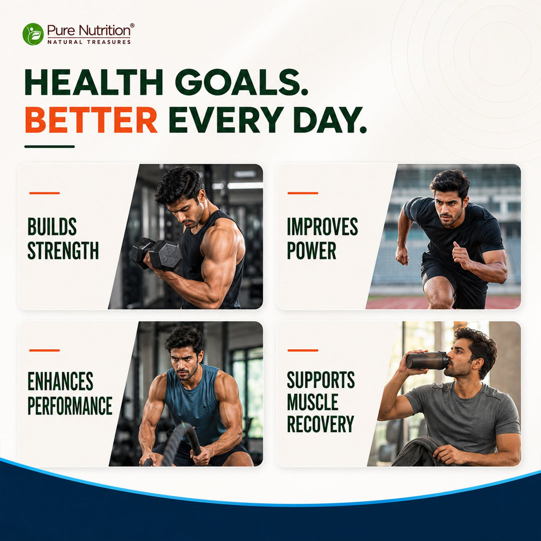 Micronised Creatine Monohydrate Powder – Unflavored | Strength & Performance