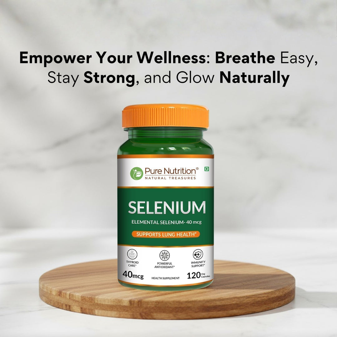 Selenium 40 mcg (L-Selenomethionine) | 120 Veg Tablets