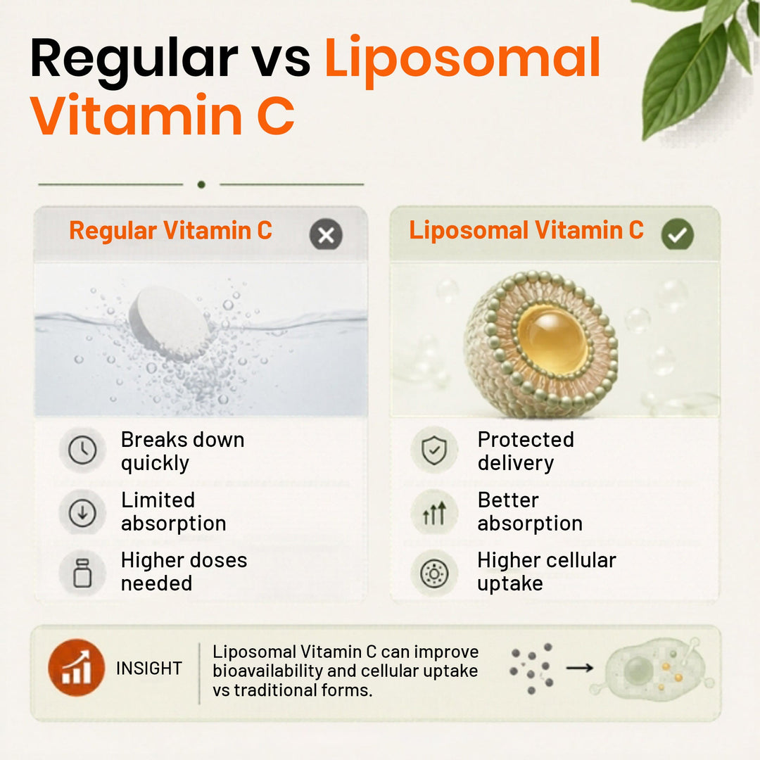 LipoMax Liposomal Vitamin C 80mg | Immune & Antioxidant Support
