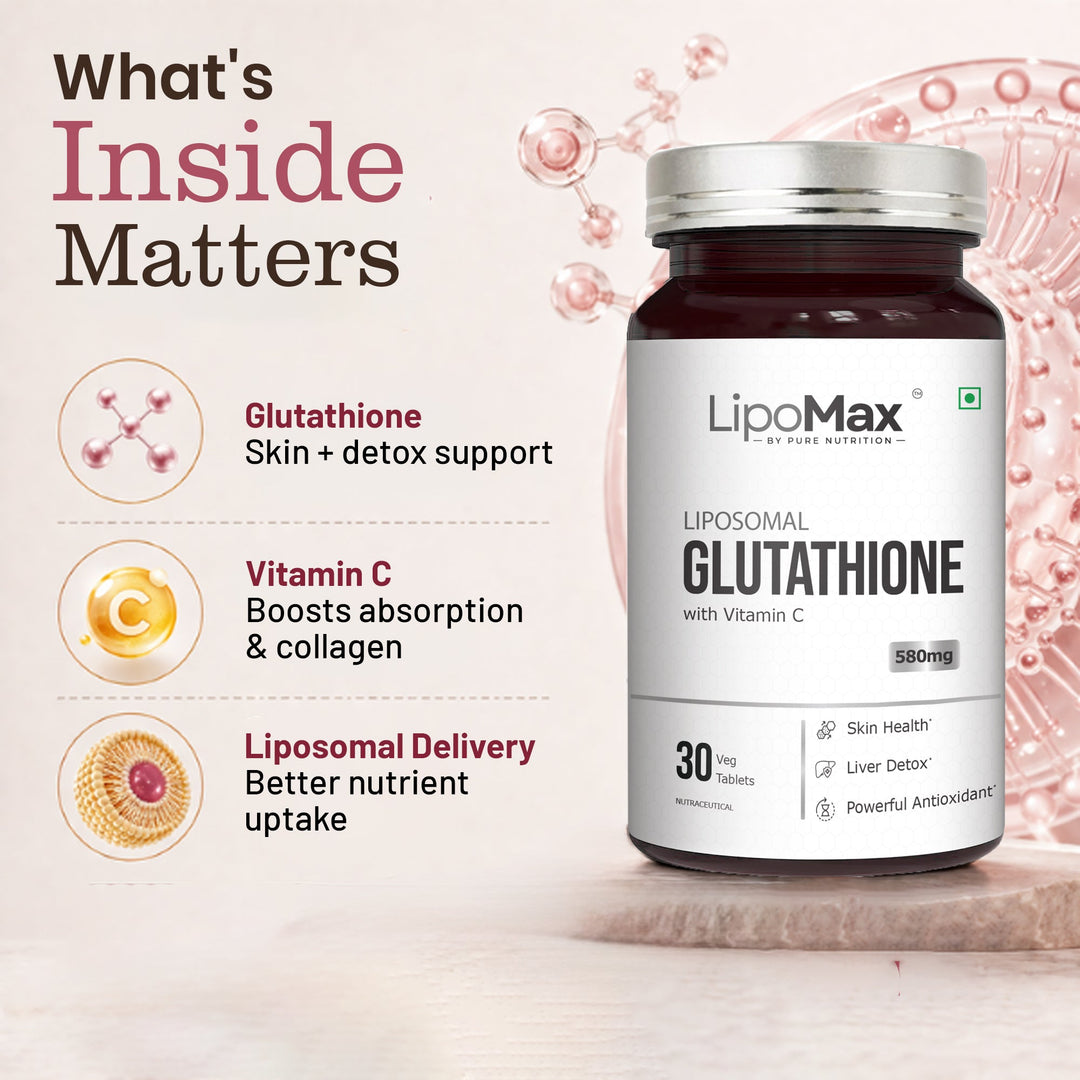 LipoMax Liposomal Glutathione with Vitamin C