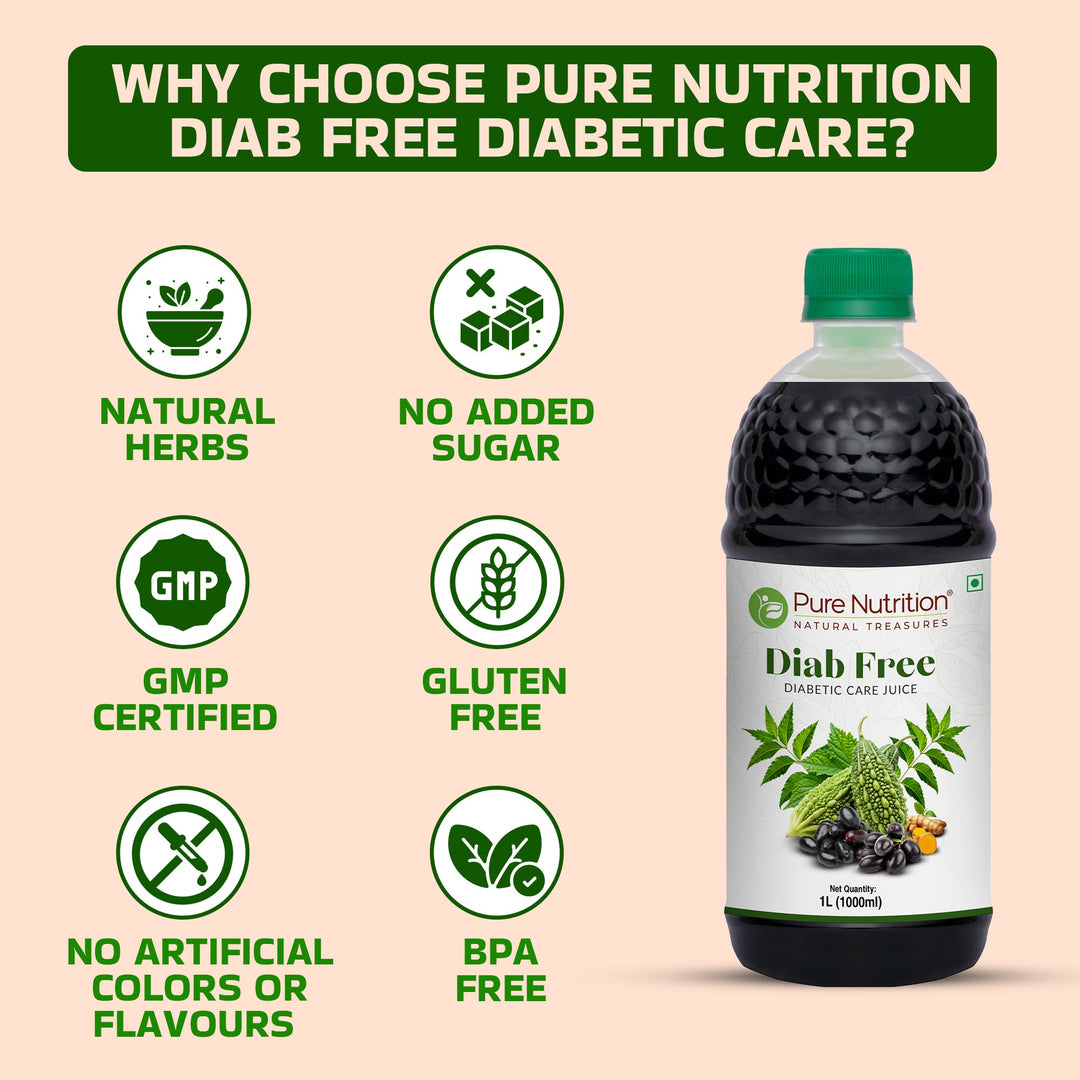 Diab Free Juice | Herbal Wellness Juice