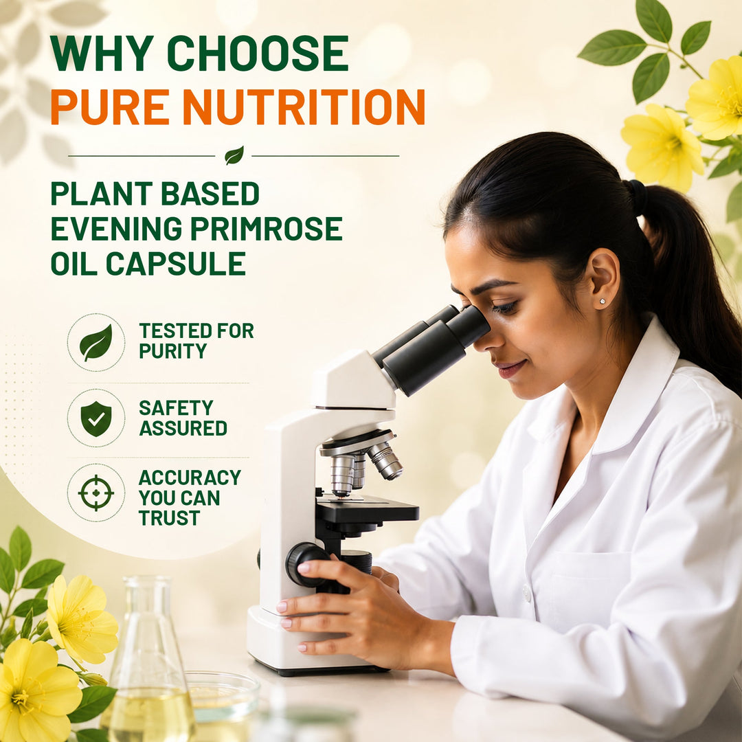 Evening Primrose Oil  GLA (Gamma Linolenic Acid) | Hormonal & Skin Support