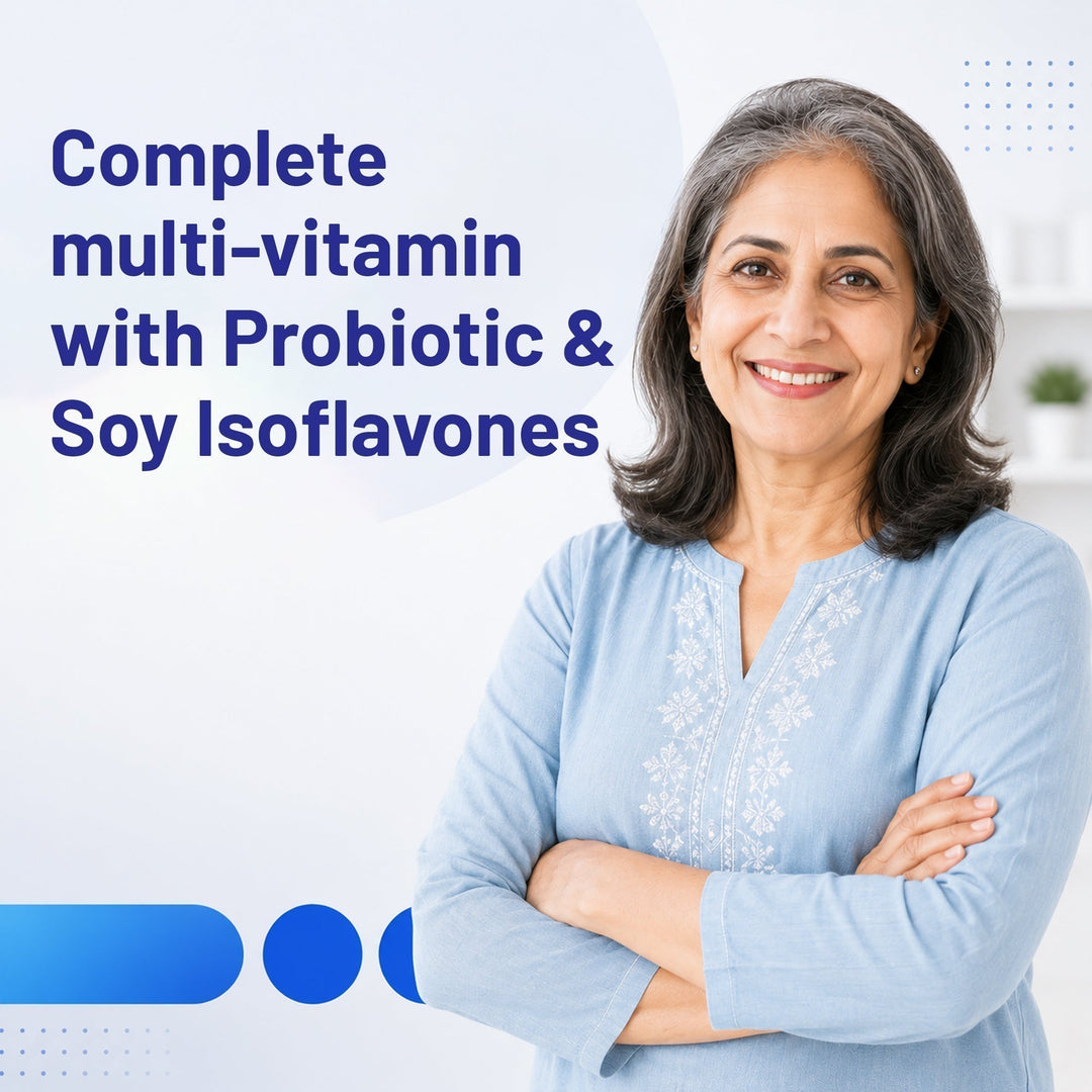 Women 50+ Multivitamins & Multiminerals 60 Veg Tablets | Senior Wellness
