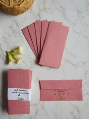Seed Paper Gift Envelopes (Set of 6)