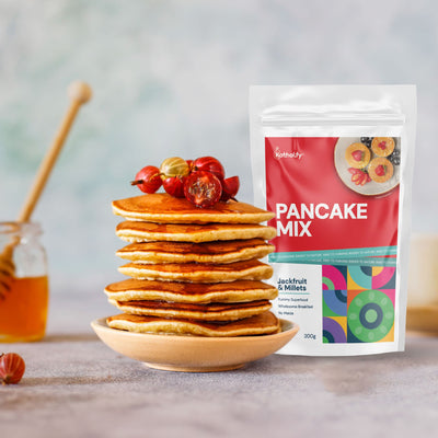 Kathalfy Pancake Mix | Millets & Jackfruit | 200 Grams (Pack of 2)