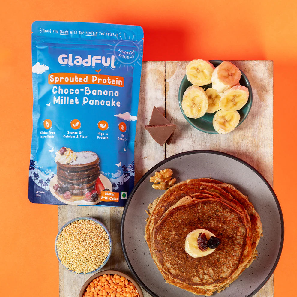Gladful Royal Sprouted Breakfast Kit - 10 Packs | 1900gms