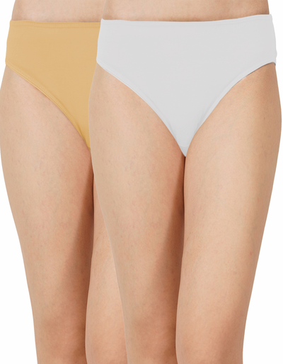 Bamboo Fabric Mid Rise Underwear | Pack of 2