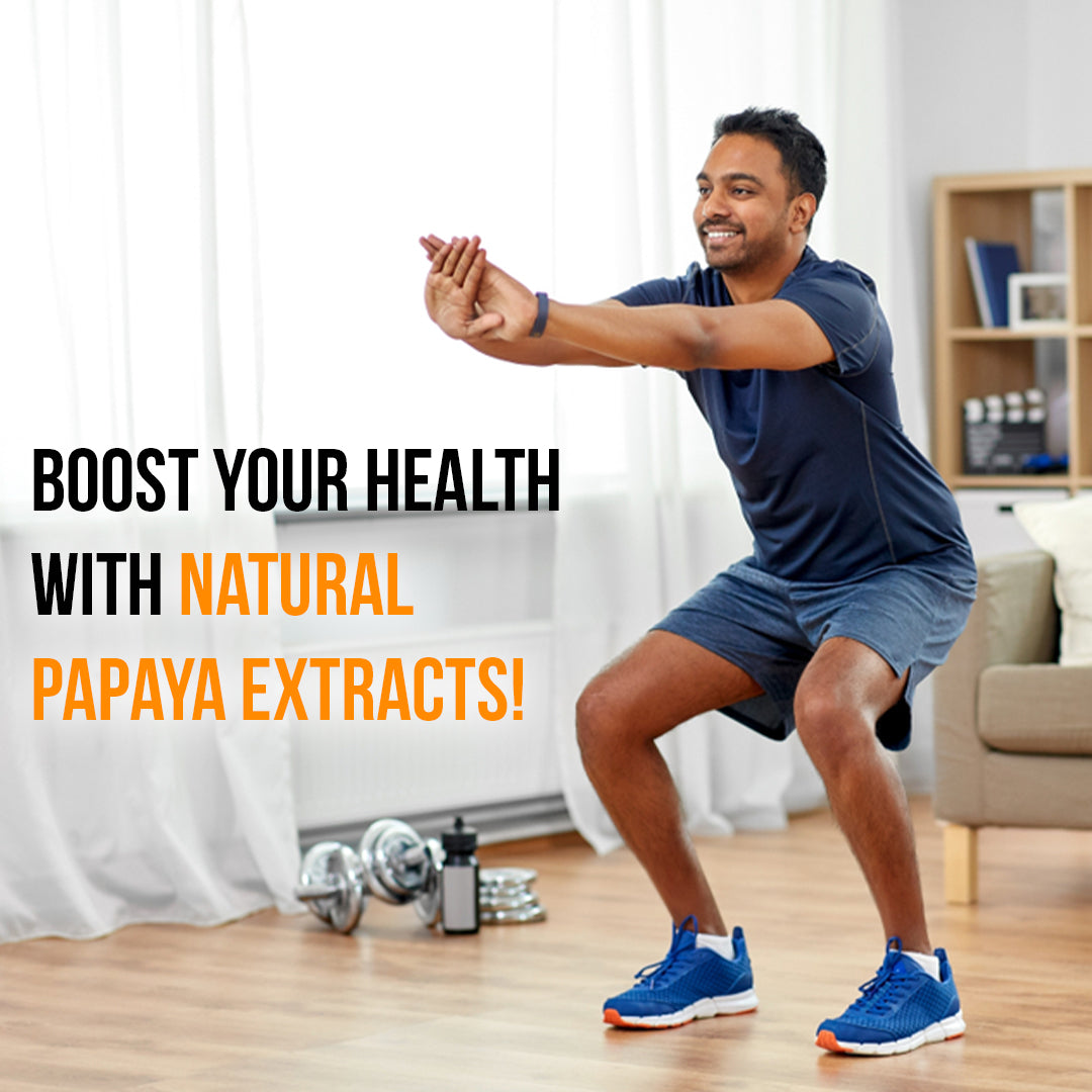 Papaya Leaf and Fruit  Extract Tablets  Boost Immunity & Platelet Count Naturally