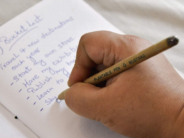 ONEarth Paper Pen (Plantable Seed) - Pack of 10