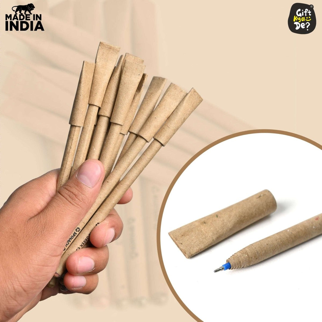 Gift Kya De Buy Eco-Friendly Paper Seed Pen ( Pack Of 10) Online - Gift Kya De