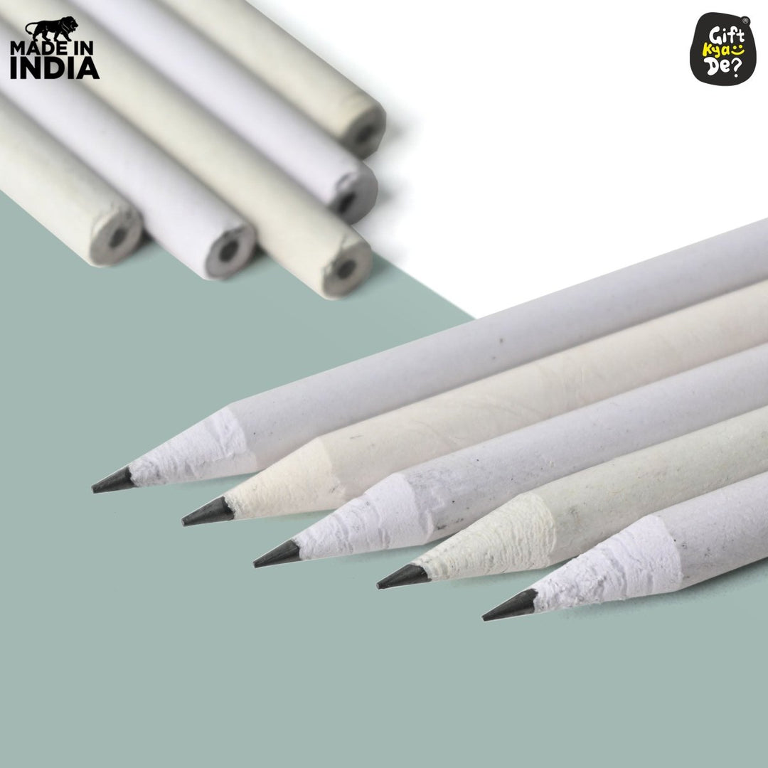Gift Kya De Buy Eco-Friendly Paper Seed Pencil (Pack Of 10) Online - Gift Kya De