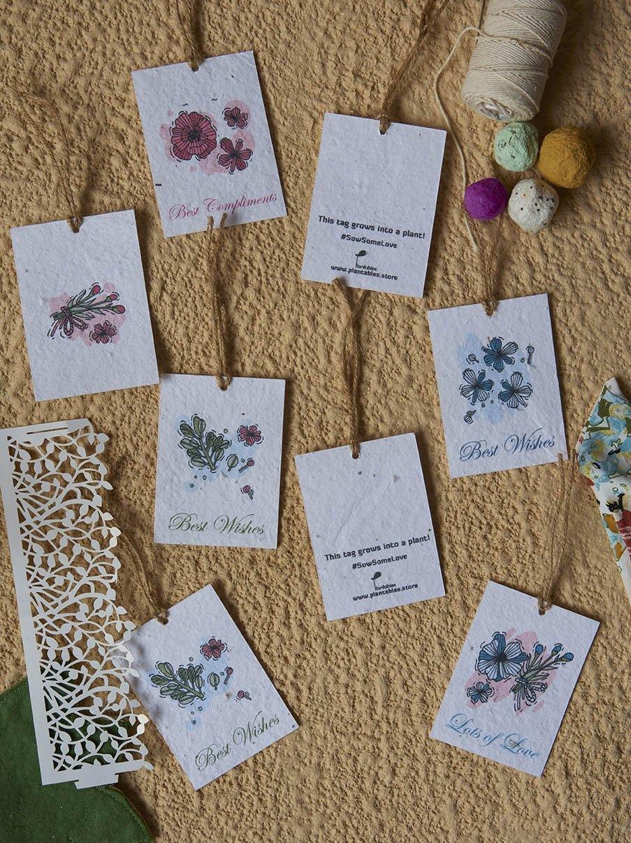 Pastel Notes Gift Tags (Set of 8)