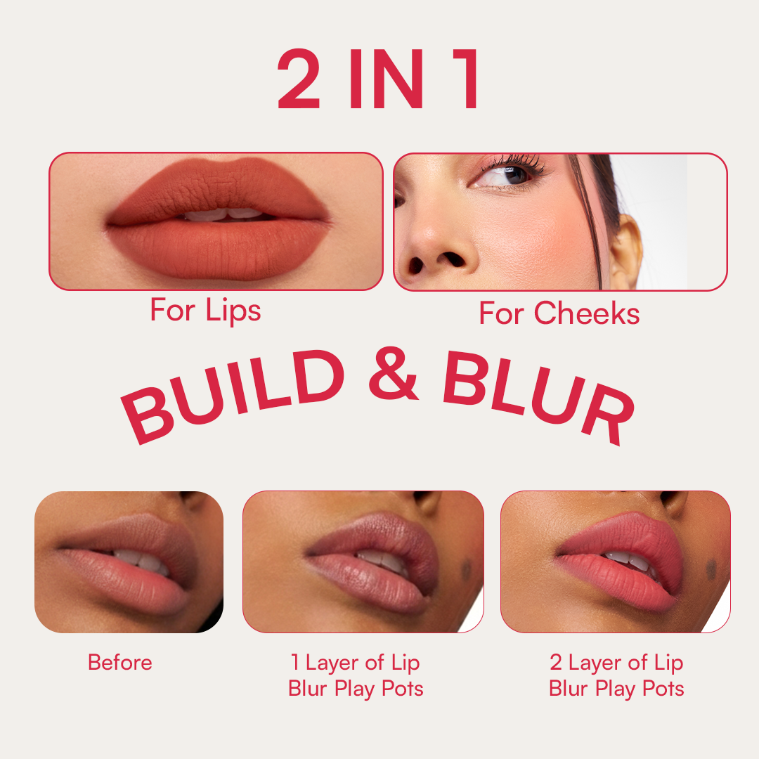 Lip & Cheek Blur Play Pots