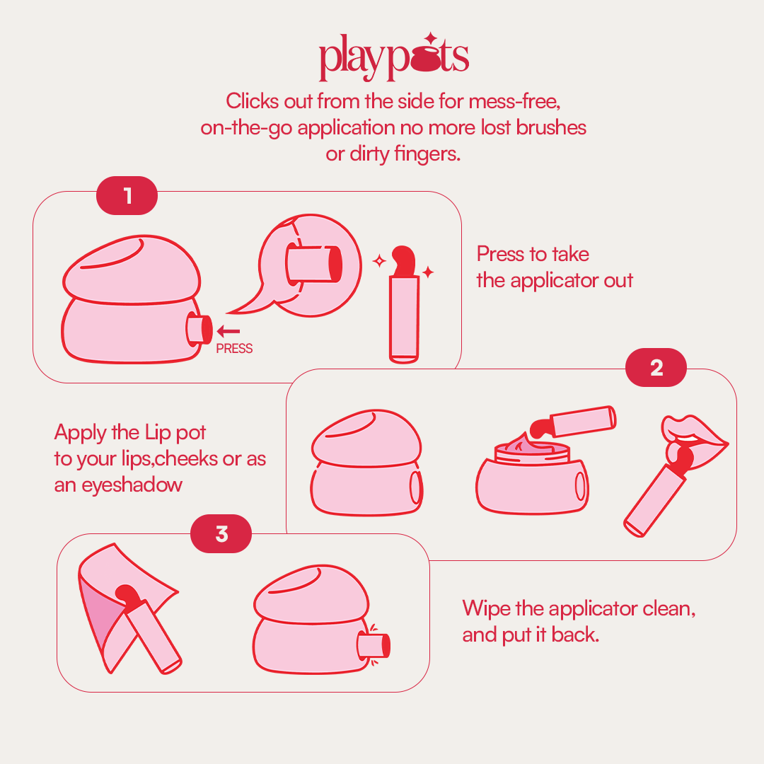 Lip & Cheek Butter Play Pots
