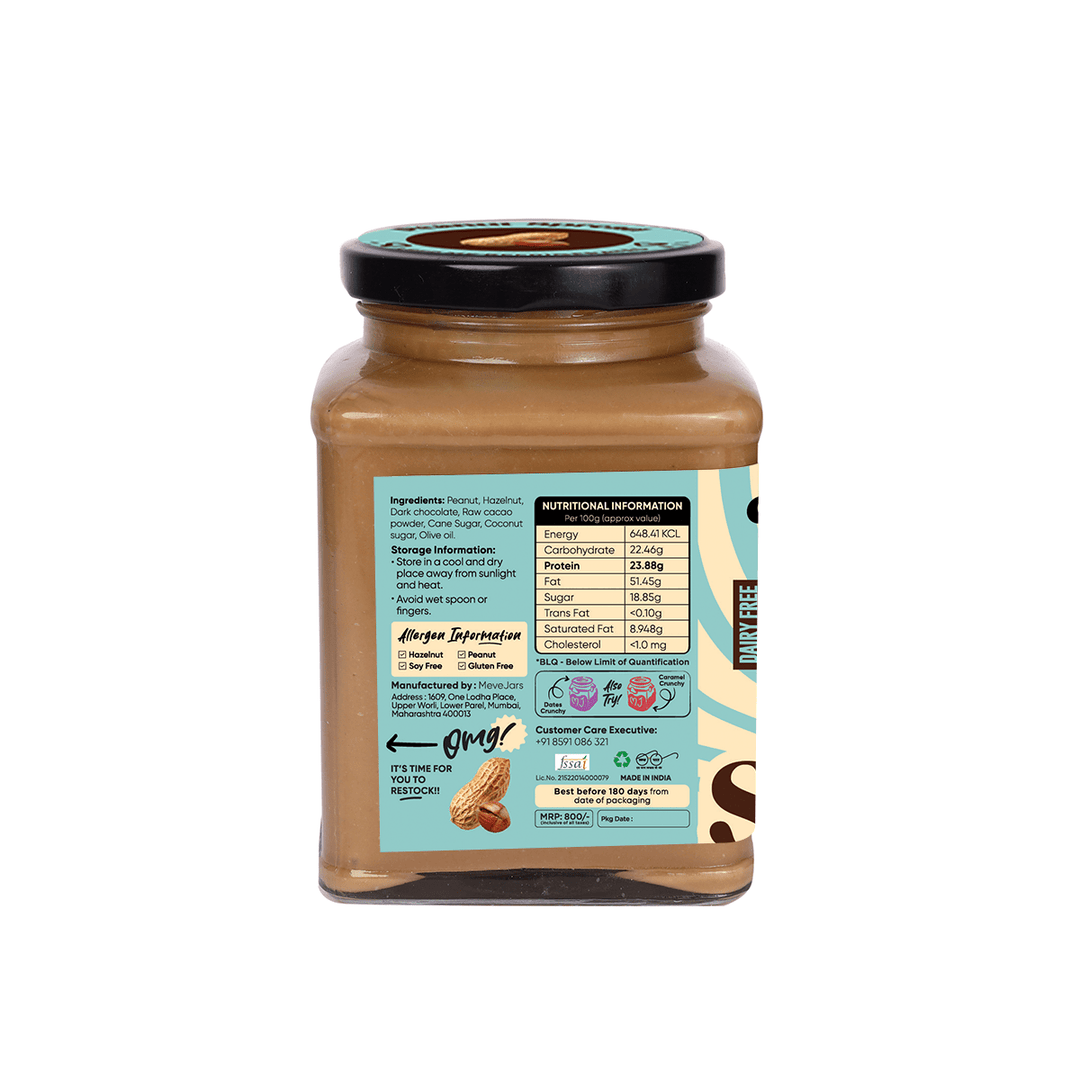 Peanut Hazelnut Spread - Creamy - Suspire