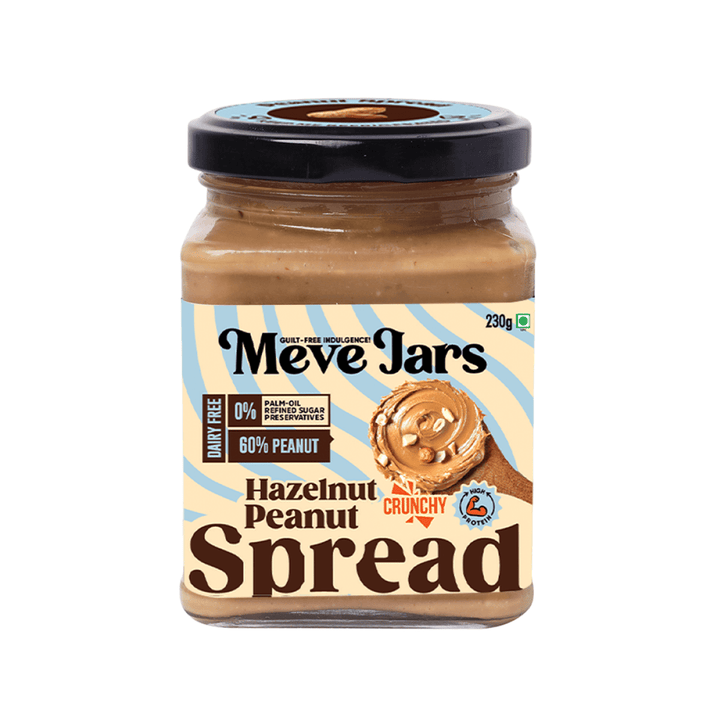 Peanut Hazelnut Spread - Crunchy - Suspire