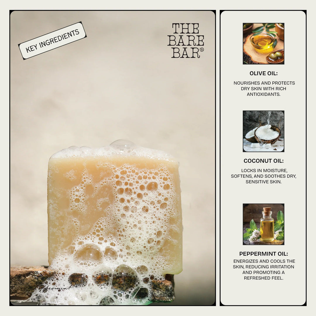 Peppermint Soap Bar - Suspire