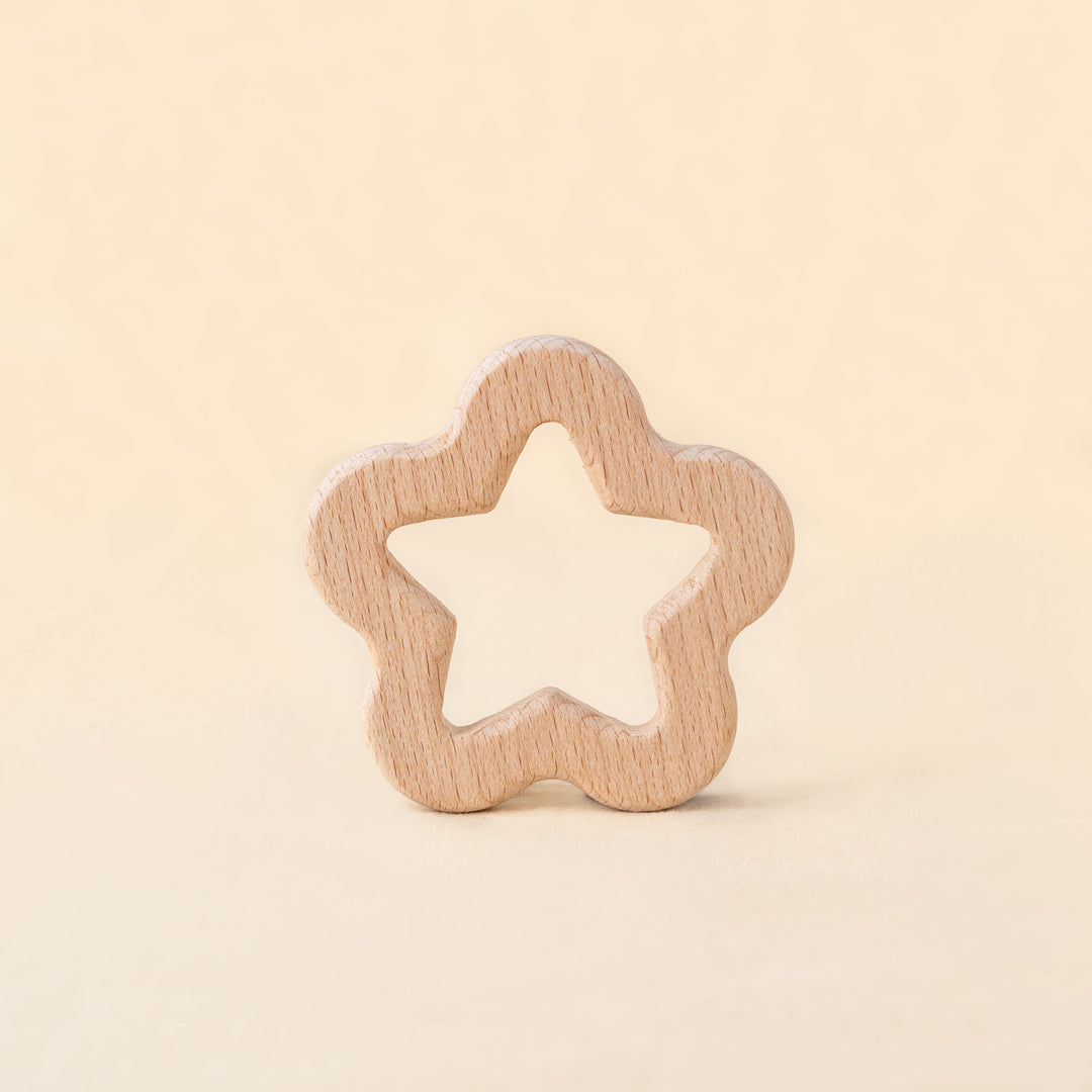 Little Lifters Star Wooden Teether