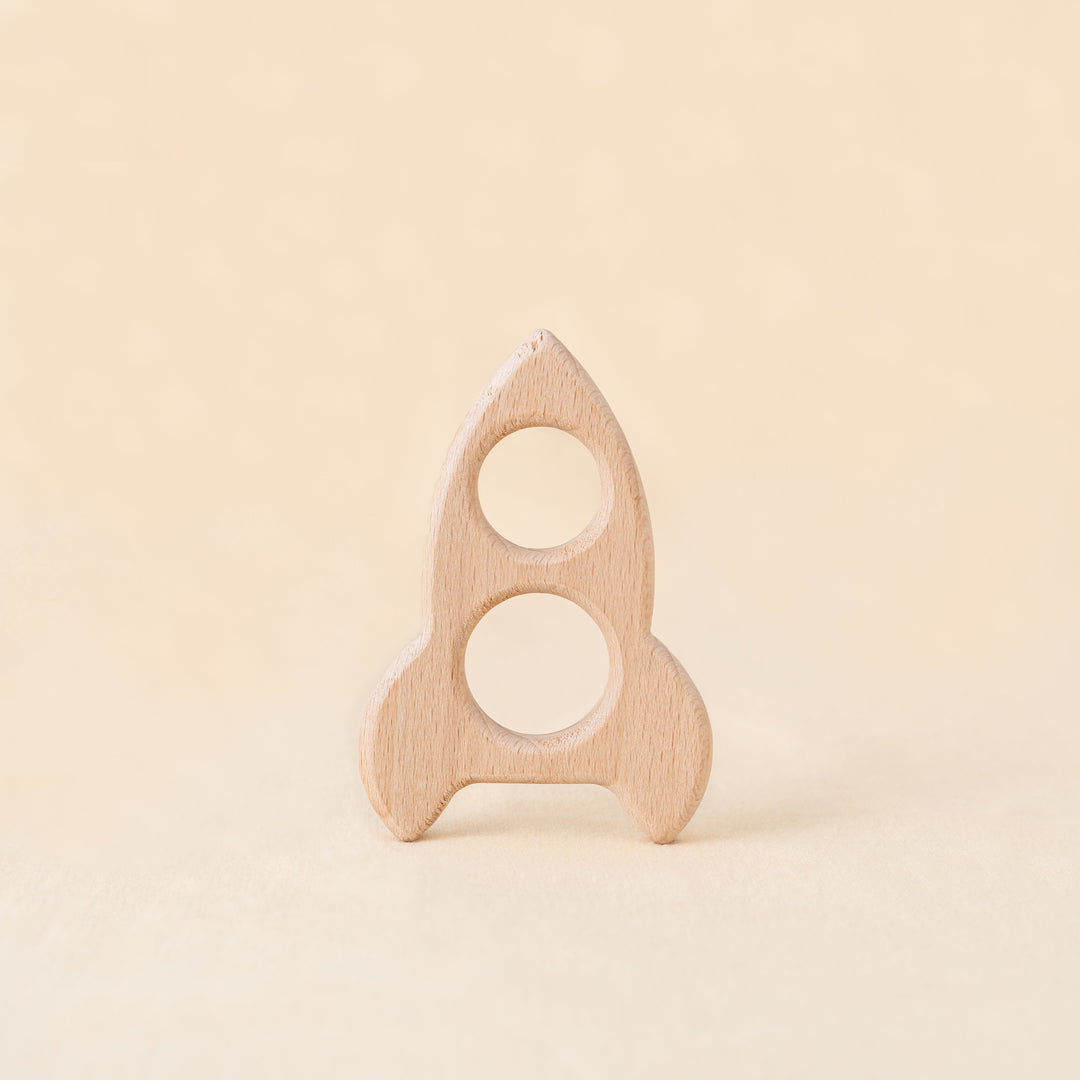 Little Lifters Rocket Wooden Teether