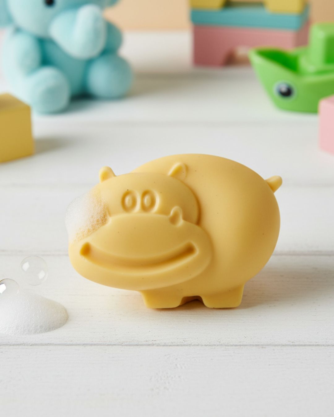 Sobek Naturals Piggy- Kids Animal Shaped Shea Butter Soap Set