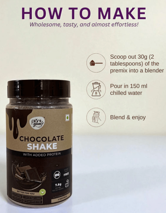 Plant Yum Chocolate Shake - Suspire