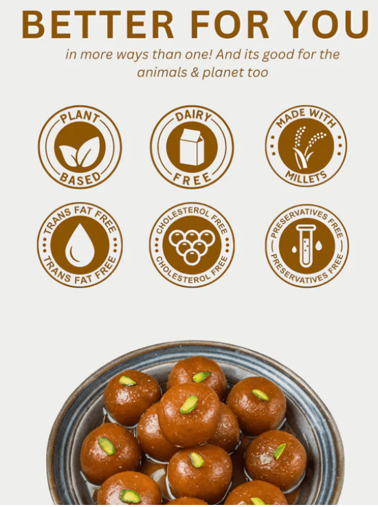 Plant Yum Gulab Jamun Premix - Suspire