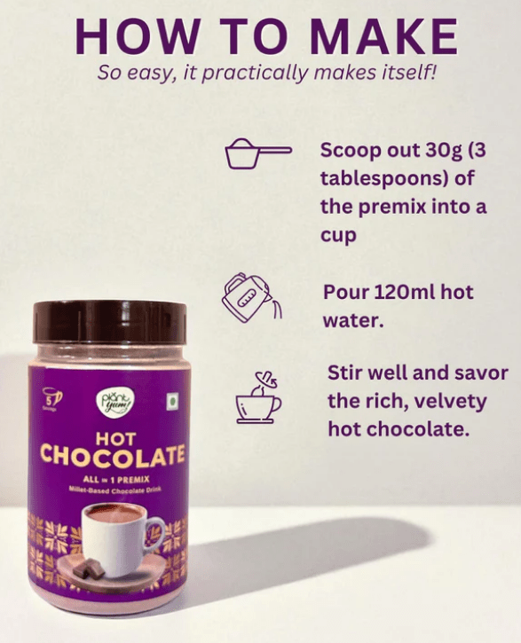 Plant Yum Hot Chocolate Premix - Suspire