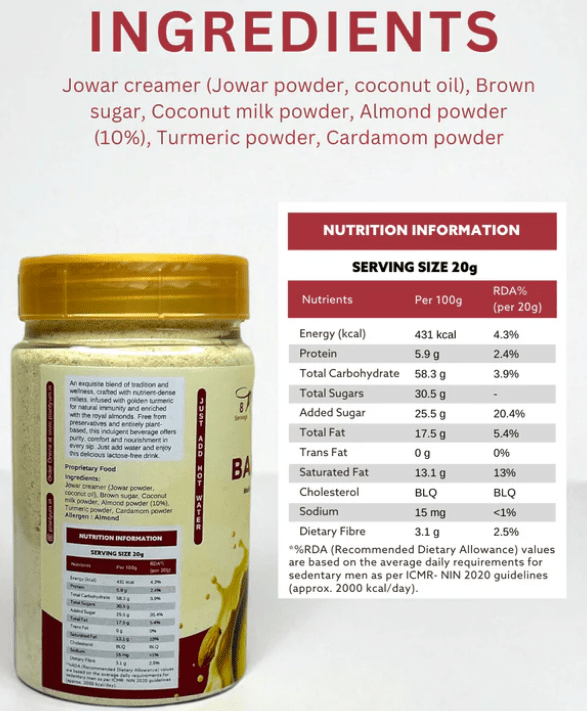 Plant Yum Instant Badam Drink - Suspire