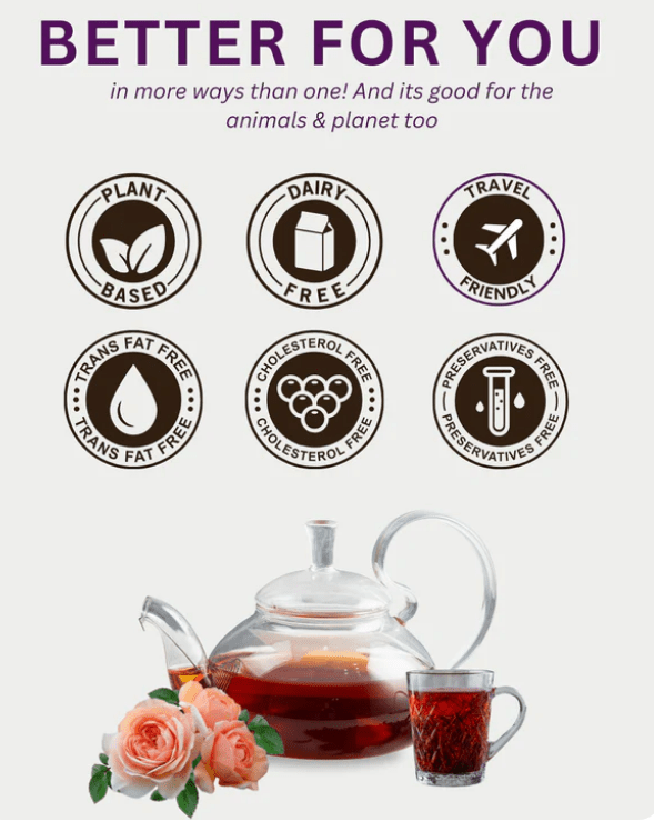 Plant Yum Instant Black Rose Tea - Suspire