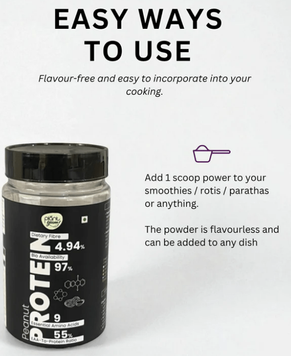 Plant Yum Peanut Protein Isolate - Suspire