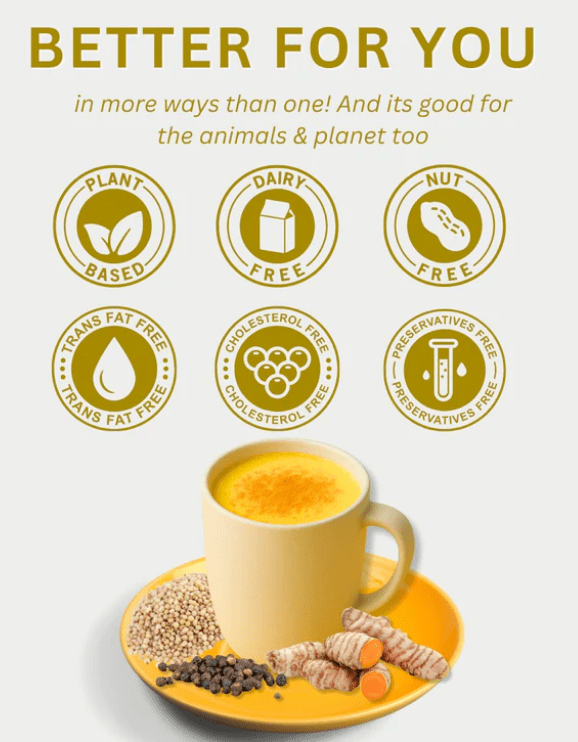 Plant Yum Turmeric Latte Premix - Suspire