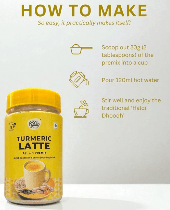 Plant Yum Turmeric Latte Premix - Suspire