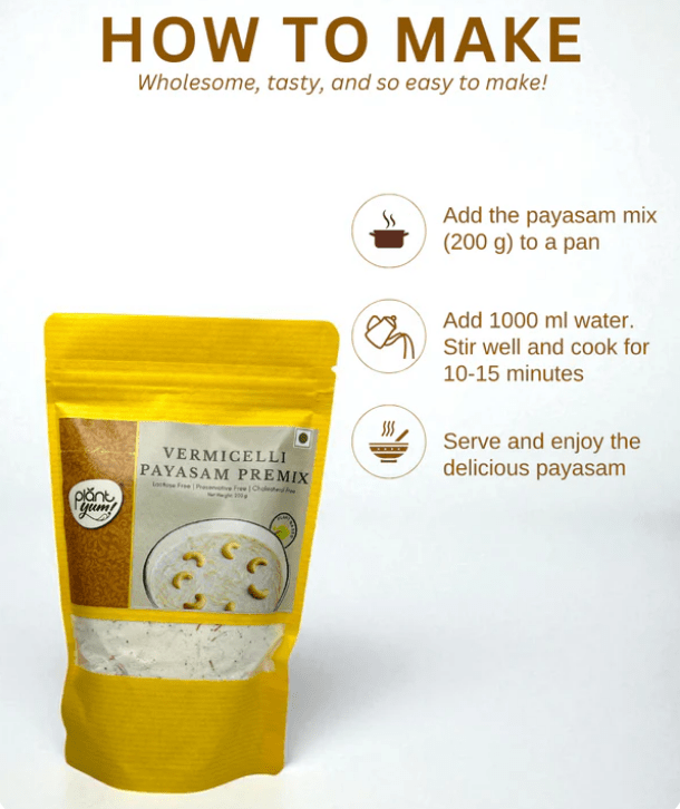 Plant Yum Vermicelli Payasam Premix - Suspire