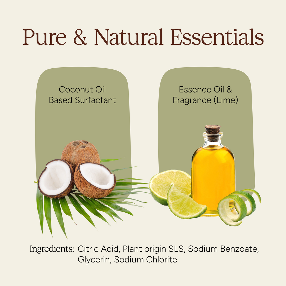 Soil Origin Powder to Liquid Dishwash (Lime), Toxic-Free, Makes 250 Ml (Pack of 3)