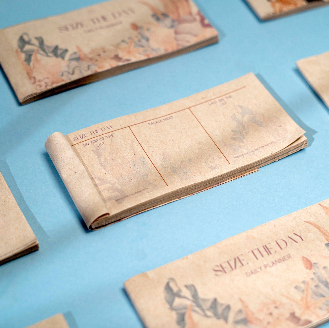 Pravaah Samudra Daily Planner | Inspired by the Ocean | Hemp Paper