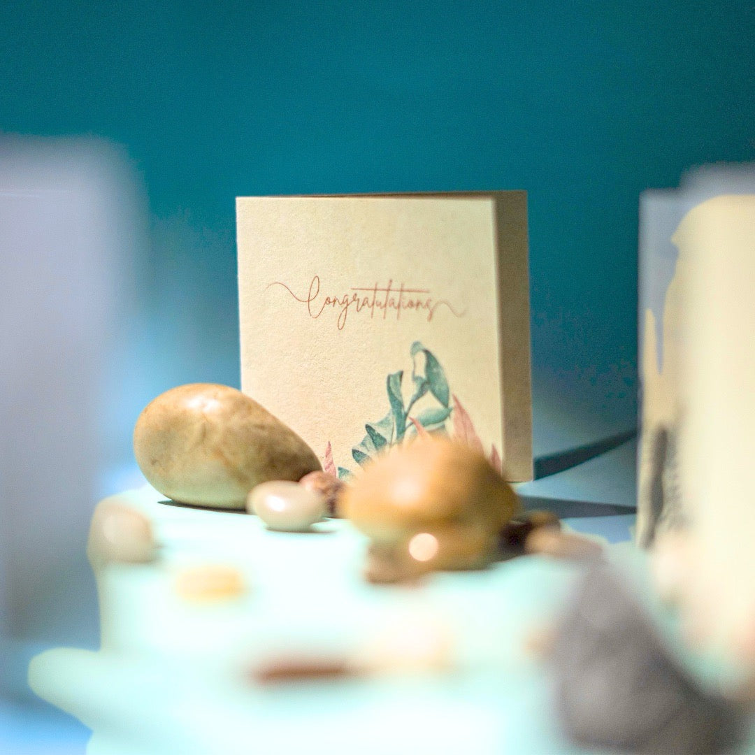 Pravaah Samudra Hemp Paper Gift Cards | Set of 5 Cards and Envelopes