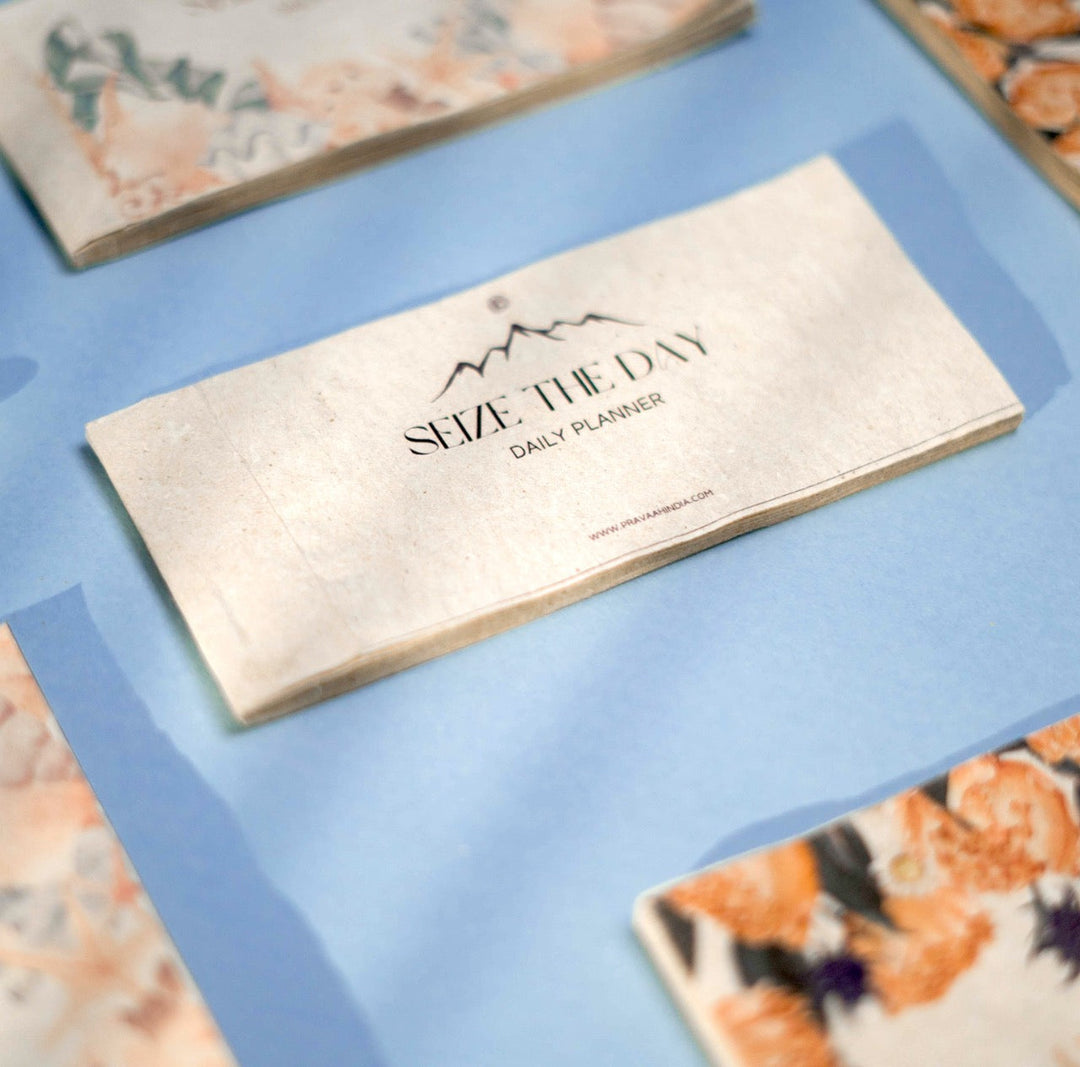 Pravaah Daily Planner | Hemp Paper Tearable Sheets | Uttarakhand Inspired