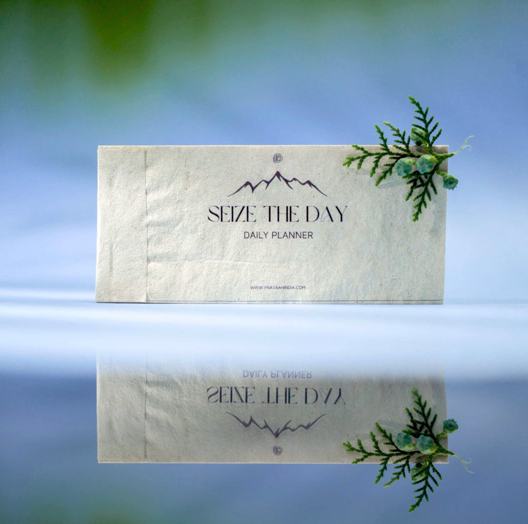 Pravaah Daily Planner | Hemp Paper Tearable Sheets | Uttarakhand Inspired