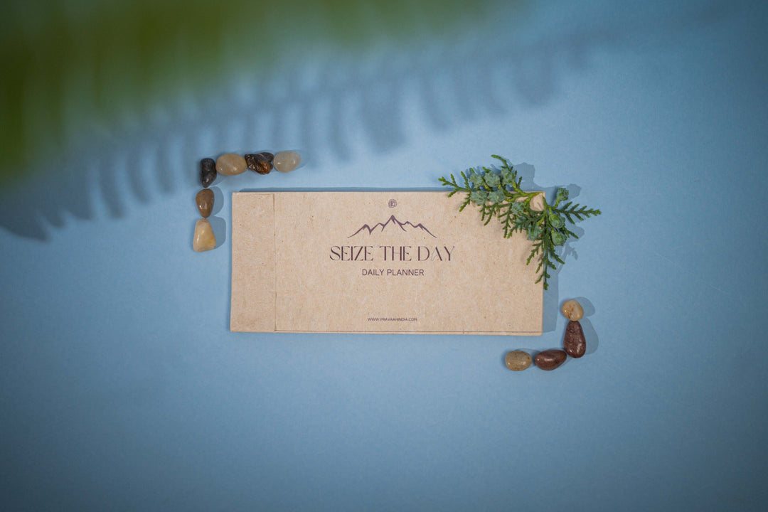 Pravaah Daily Planner | Hemp Paper Tearable Sheets | Uttarakhand Inspired