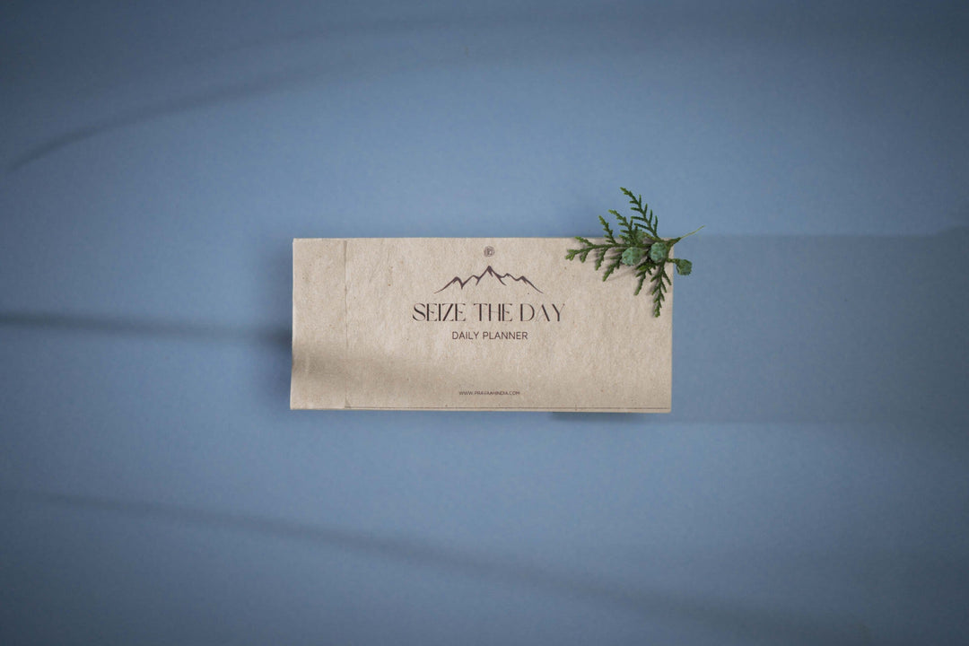 Pravaah Daily Planner | Hemp Paper Tearable Sheets | Uttarakhand Inspired