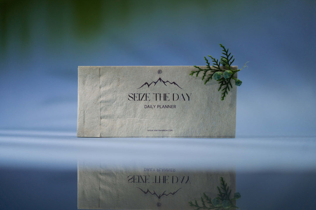 Pravaah Daily Planner | Hemp Paper Tearable Sheets | Uttarakhand Inspired