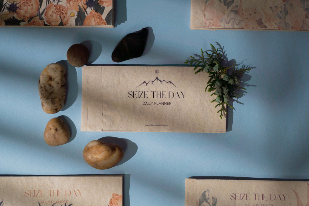 Pravaah Daily Planner | Hemp Paper Tearable Sheets | Uttarakhand Inspired