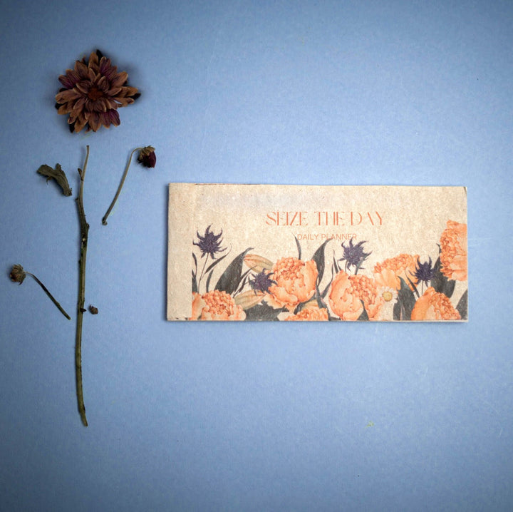 Pravaah Pushp Daily Planner | Inspired by the Valley of Flowers | Hemp Paper