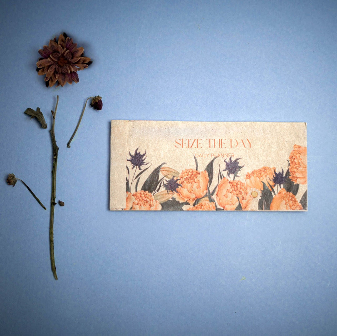 Pravaah Pushp Daily Planner | Inspired by the Valley of Flowers | Hemp Paper