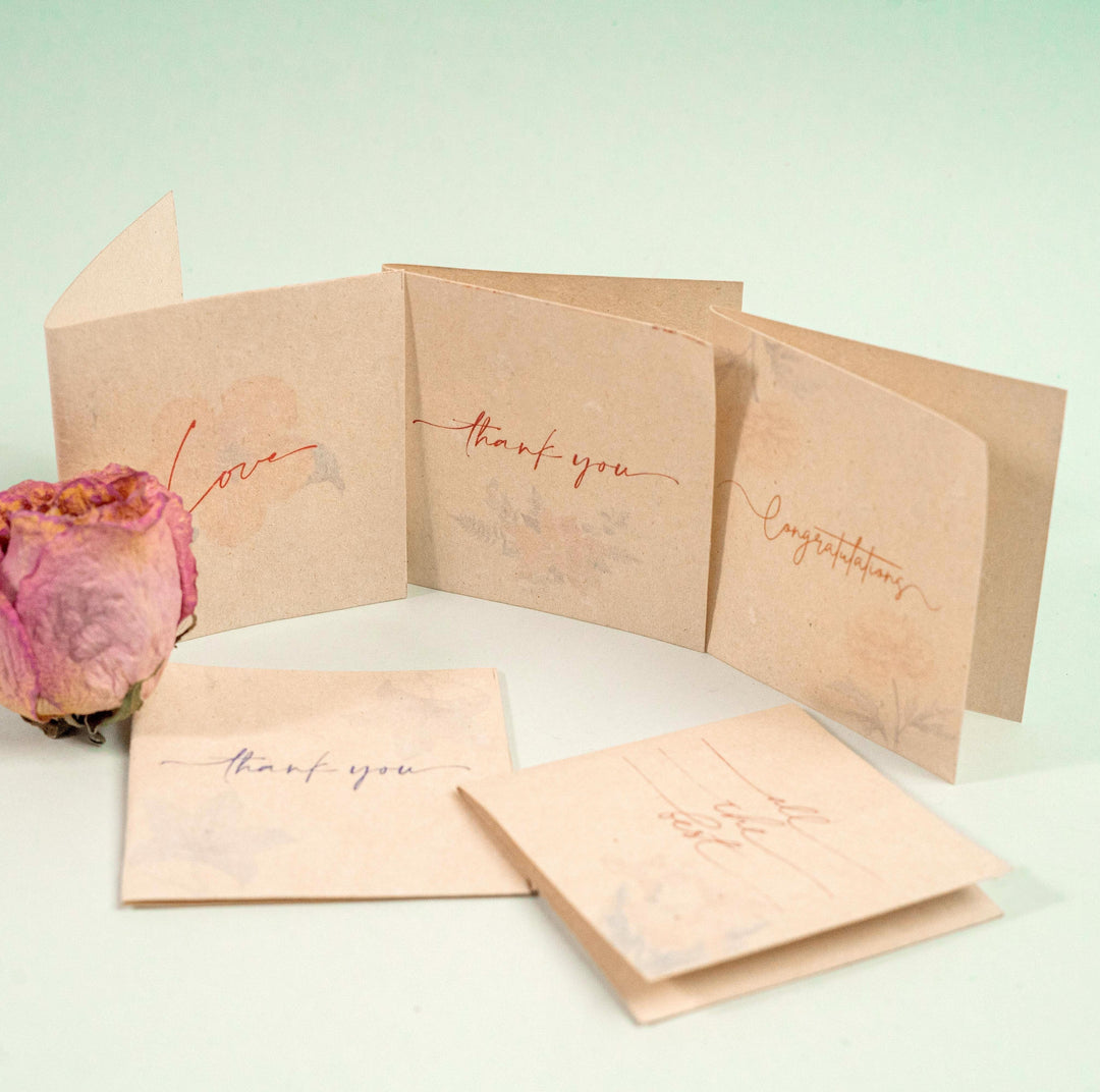 Eco-Friendly Love Gift Cards | Valentine Gift