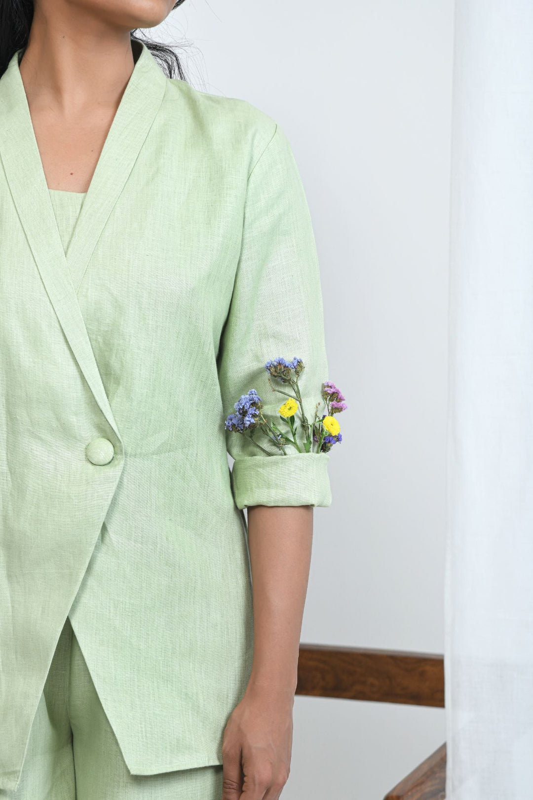 Pravaah Durable Hemp Blazer-Inspired Overshirt | Workleisure