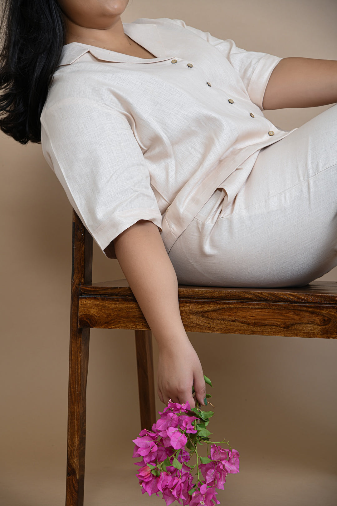 Pravaah Breezy Hemp Shirt | 100% hemp fabric