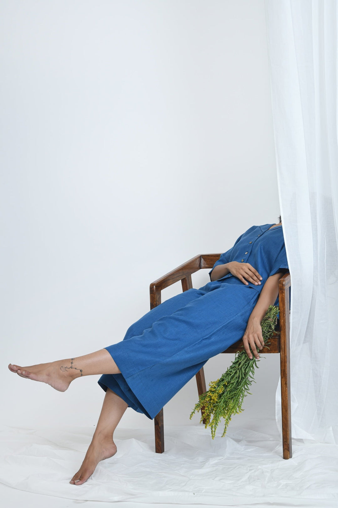 Pravaah Multi Pocket Hemp Wide Leg Pants | Sustainable fabric
