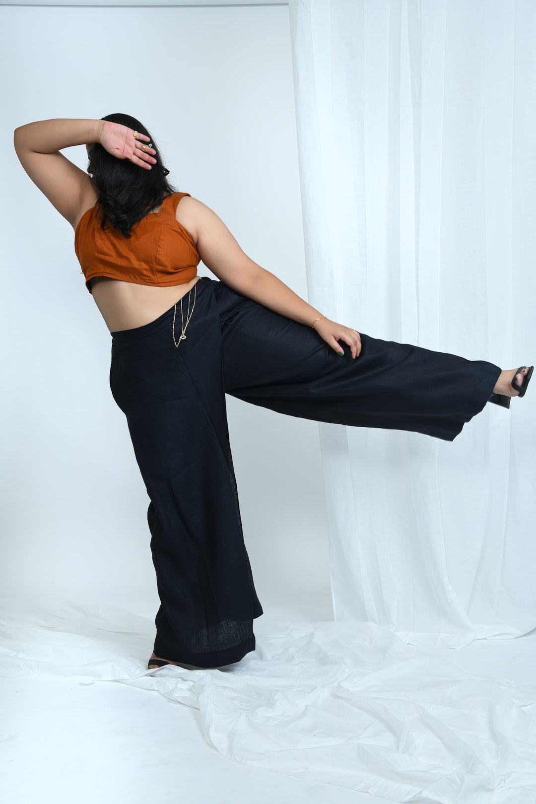 Pravaah Hemp Wrap Pants | Must Have Black